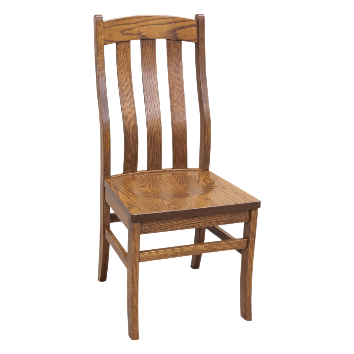 Fostoria Oak Wood Side Dining Chair | HC