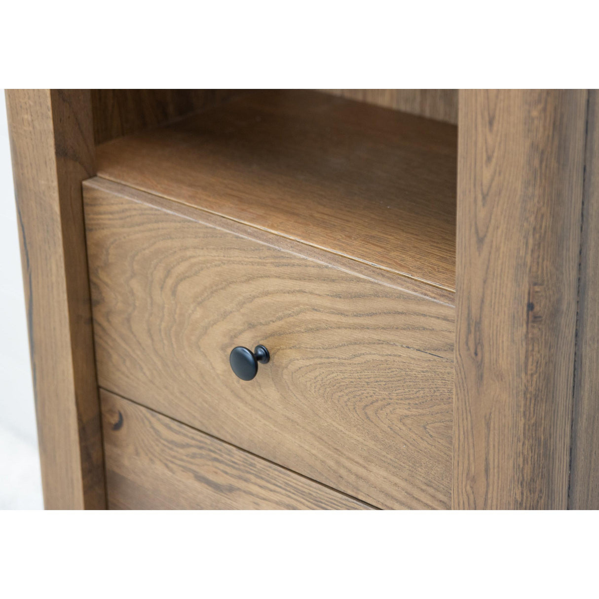 Gilmore Solid White Oak Wood Bookcase | CO