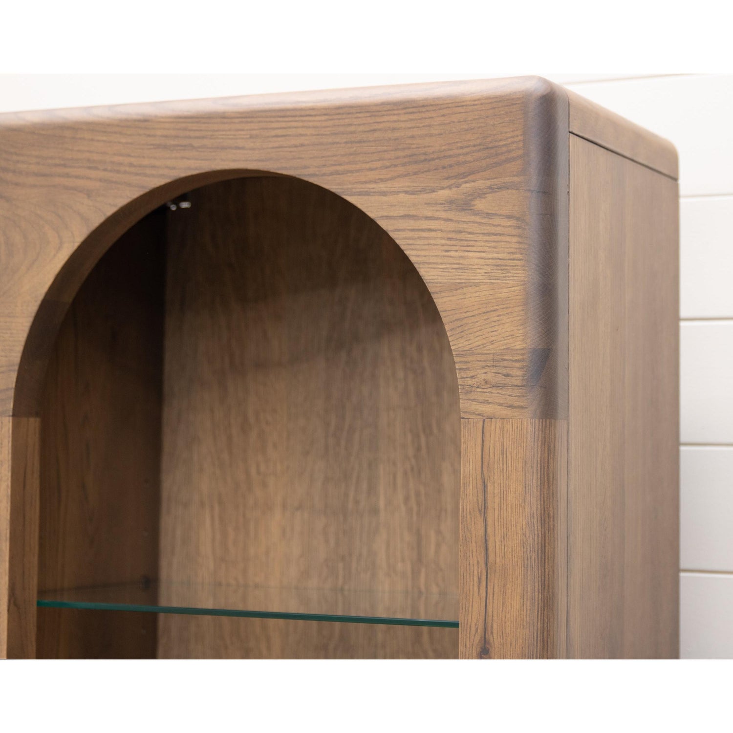 Gilmore Solid White Oak Wood Bookcase | CO