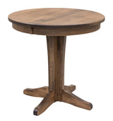 Glacier Round Maple Wood Pub Table | CO