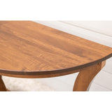 Half Moon Maple Wood Foyer Table | BOS