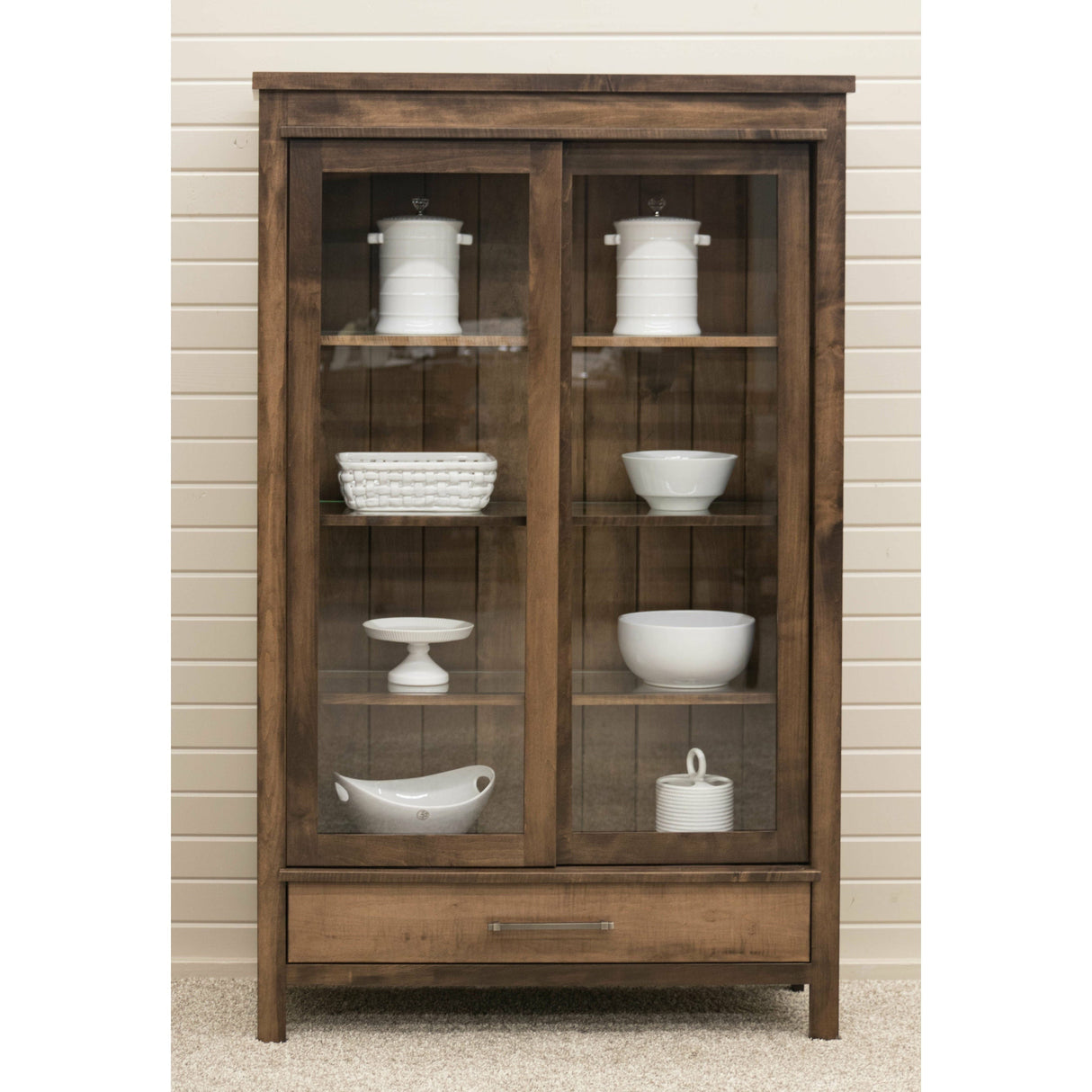 Hamilton Glass Display Curio Cabinet