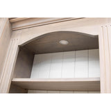 Hampton White & Wood Entertainment Center | M-VD&DW