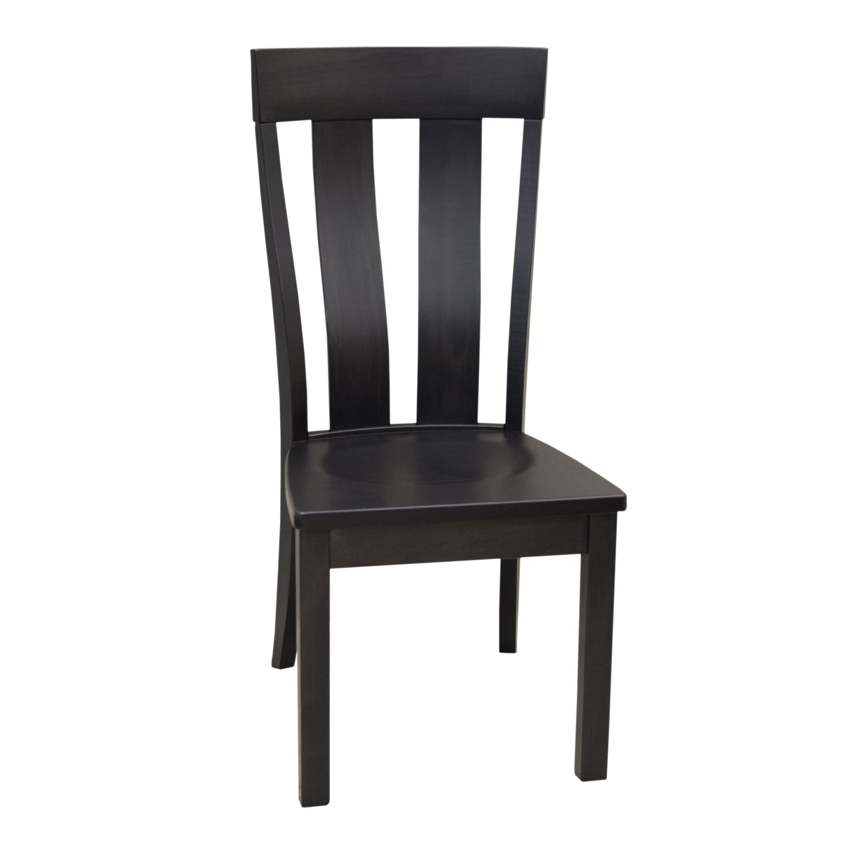 Hampton Black Maple Wood Side Dining Chair | EB