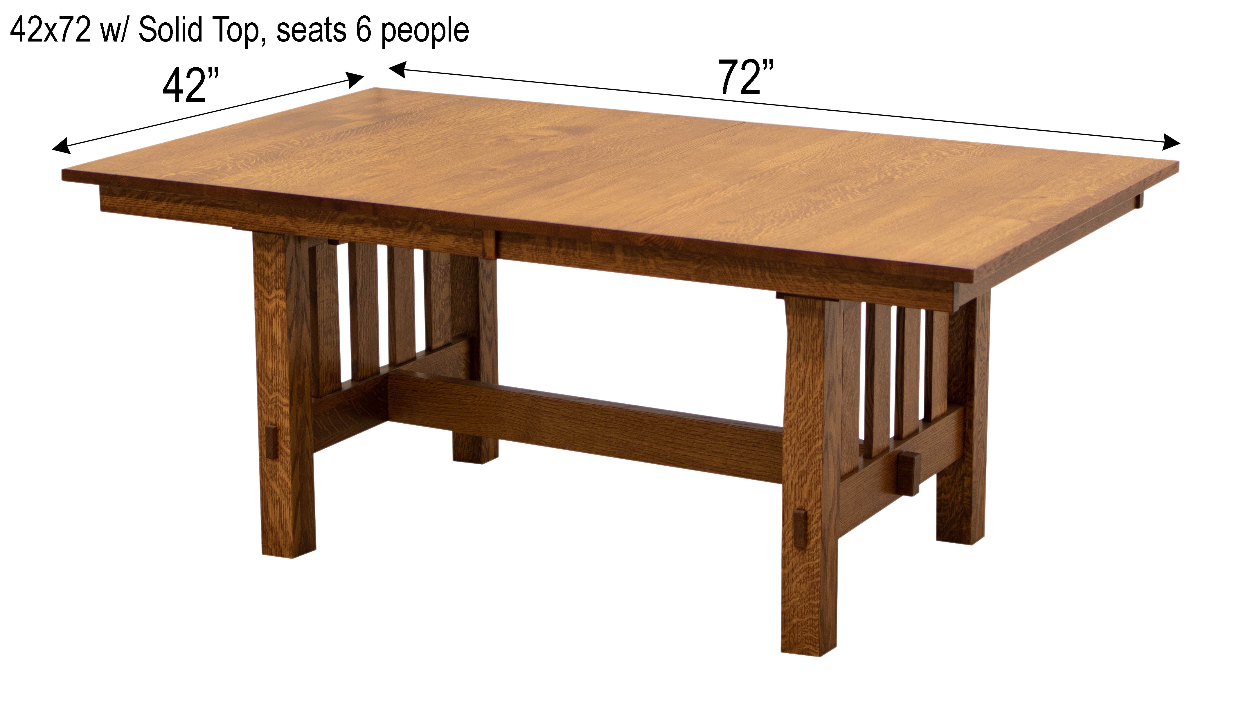 tttTRUCK furniture OAK TABLE 別注サイズ Heavy_Mission_Trestle_Table_-