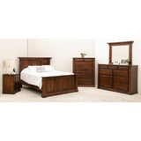 Heirloom Maple Wood 3-Drawer Nightstand | ASB