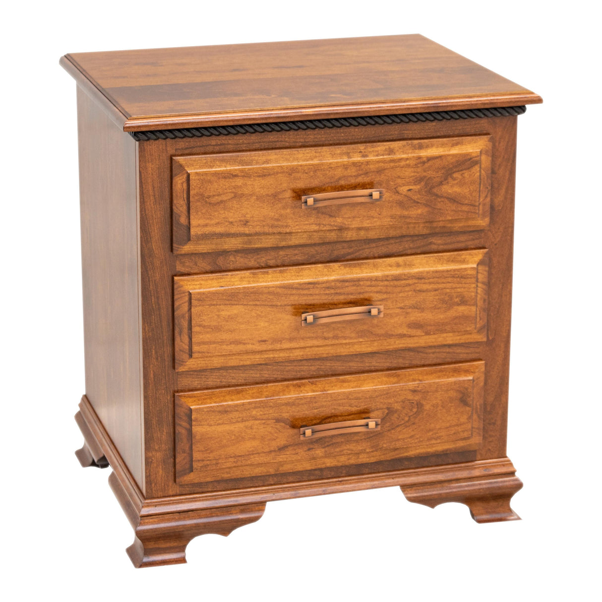 Heritage 3-Drawer Nightstand