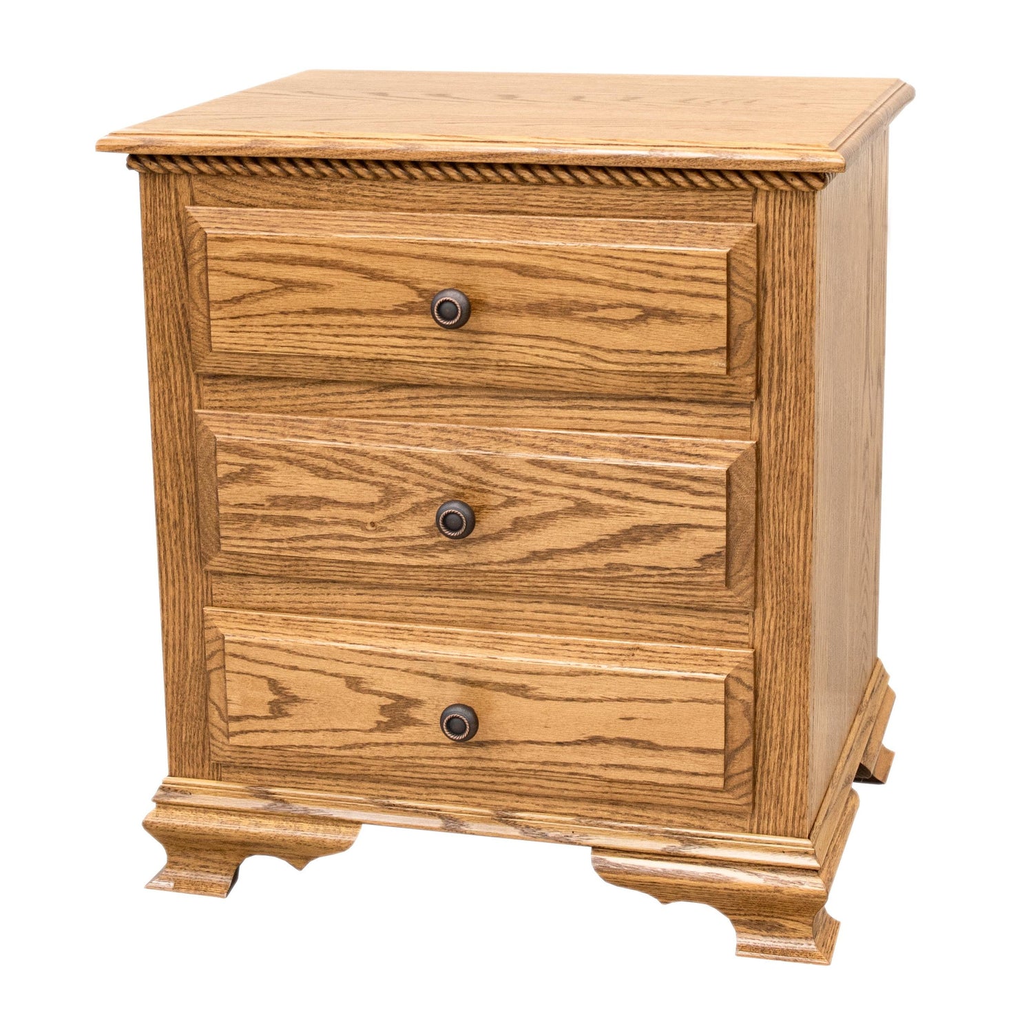 Heritage 3-Drawer Nightstand