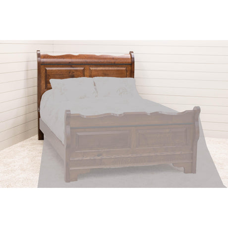 Heritage Sleigh Solid Wood Headboard Only