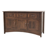 Mission Style Maple Wood Murphy Bed Cabinet | BV