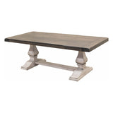 Hillside White & Wood Expandable Amish Dining Set with Bench
