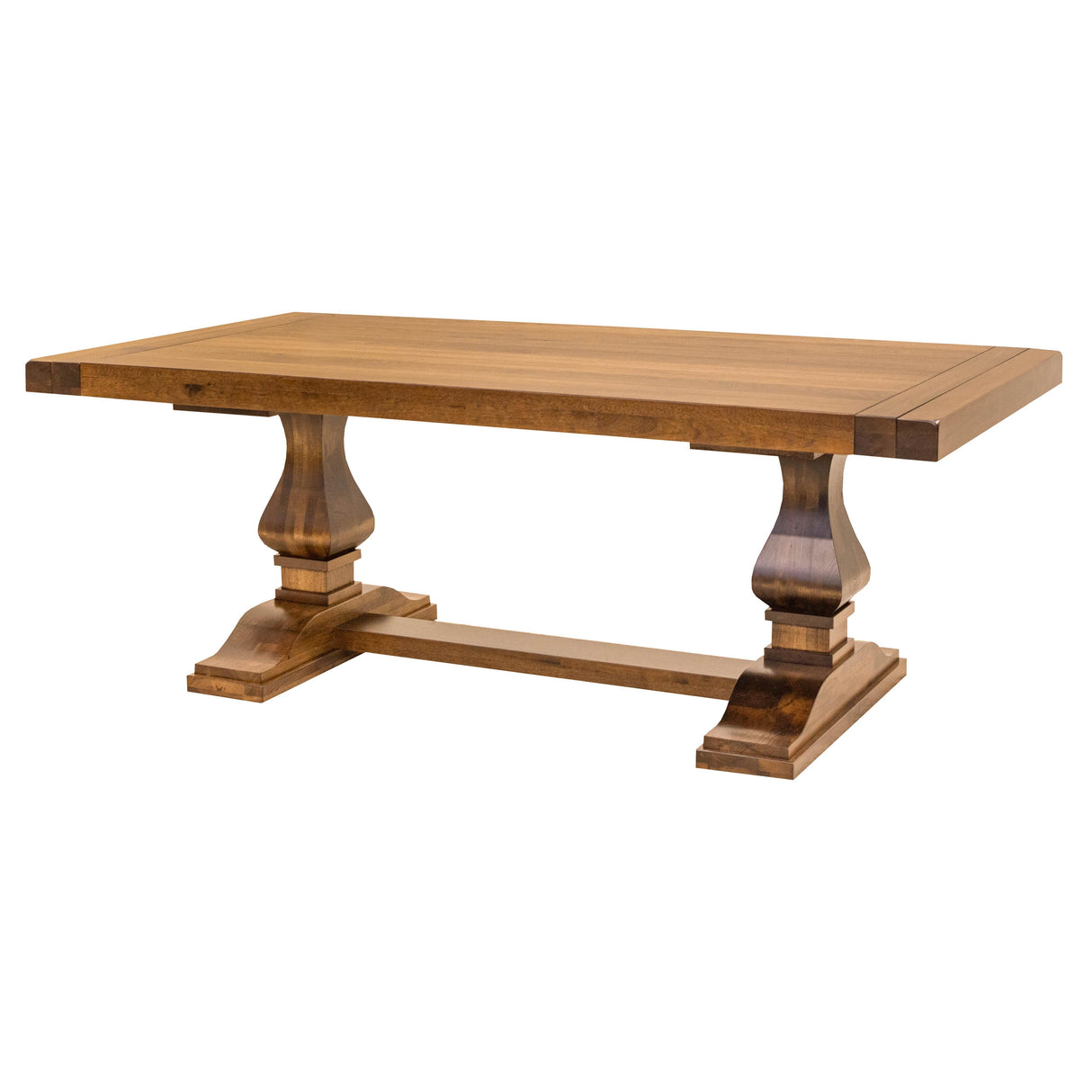 Hillside Hickory Wood Extending Dining Table | HC