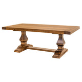Hillside Hickory Wood Extending Dining Table | HC
