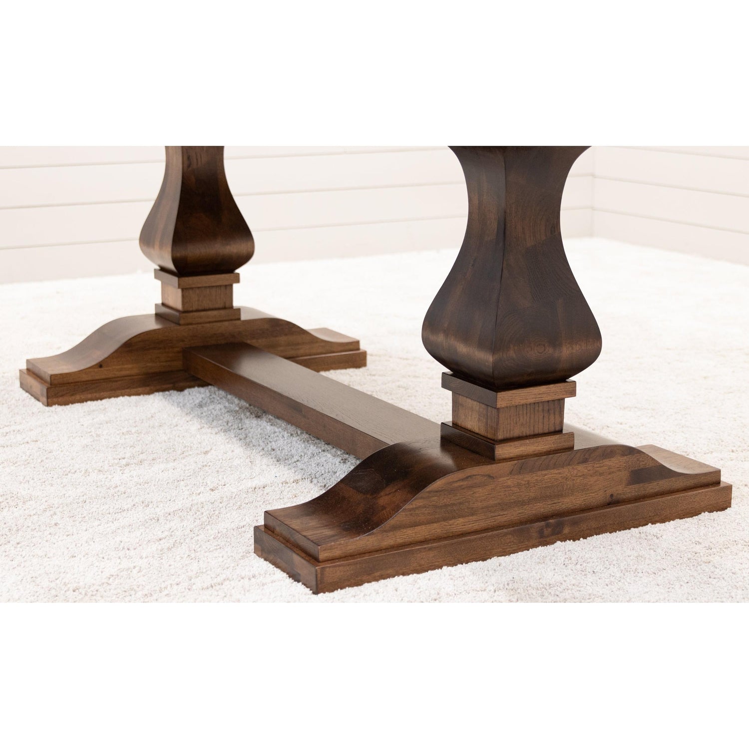 Hillside Hickory Wood Extending Dining Table | ASB