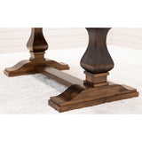 Hillside Hickory Wood Extending Dining Table | ASB