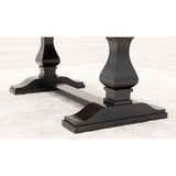 Hillside Black & Wood Extending Dining Table | M-EB&C-MC