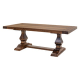 Hillside Hickory Wood Extending Dining Table | ASB