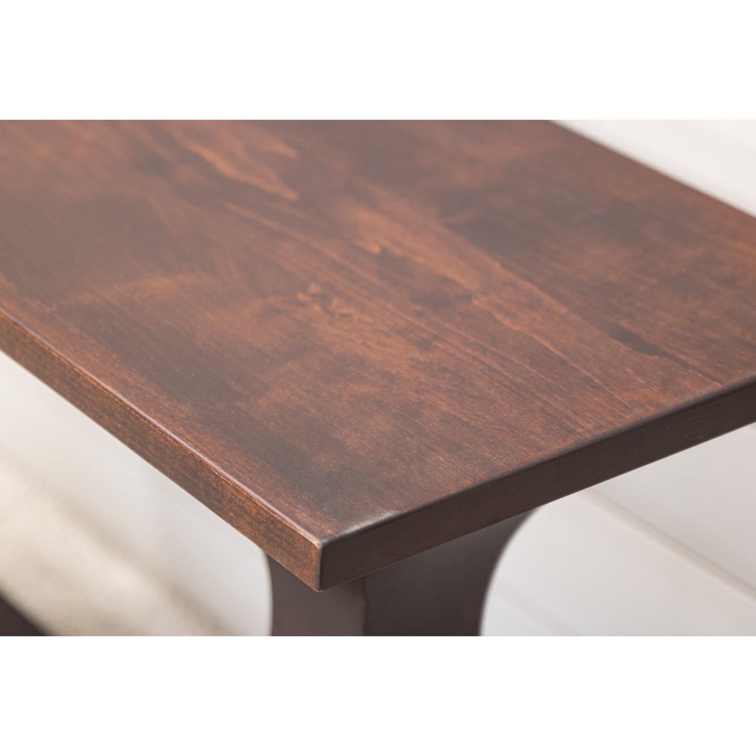 Hillside Maple Wood Pedestal Console Table | RC
