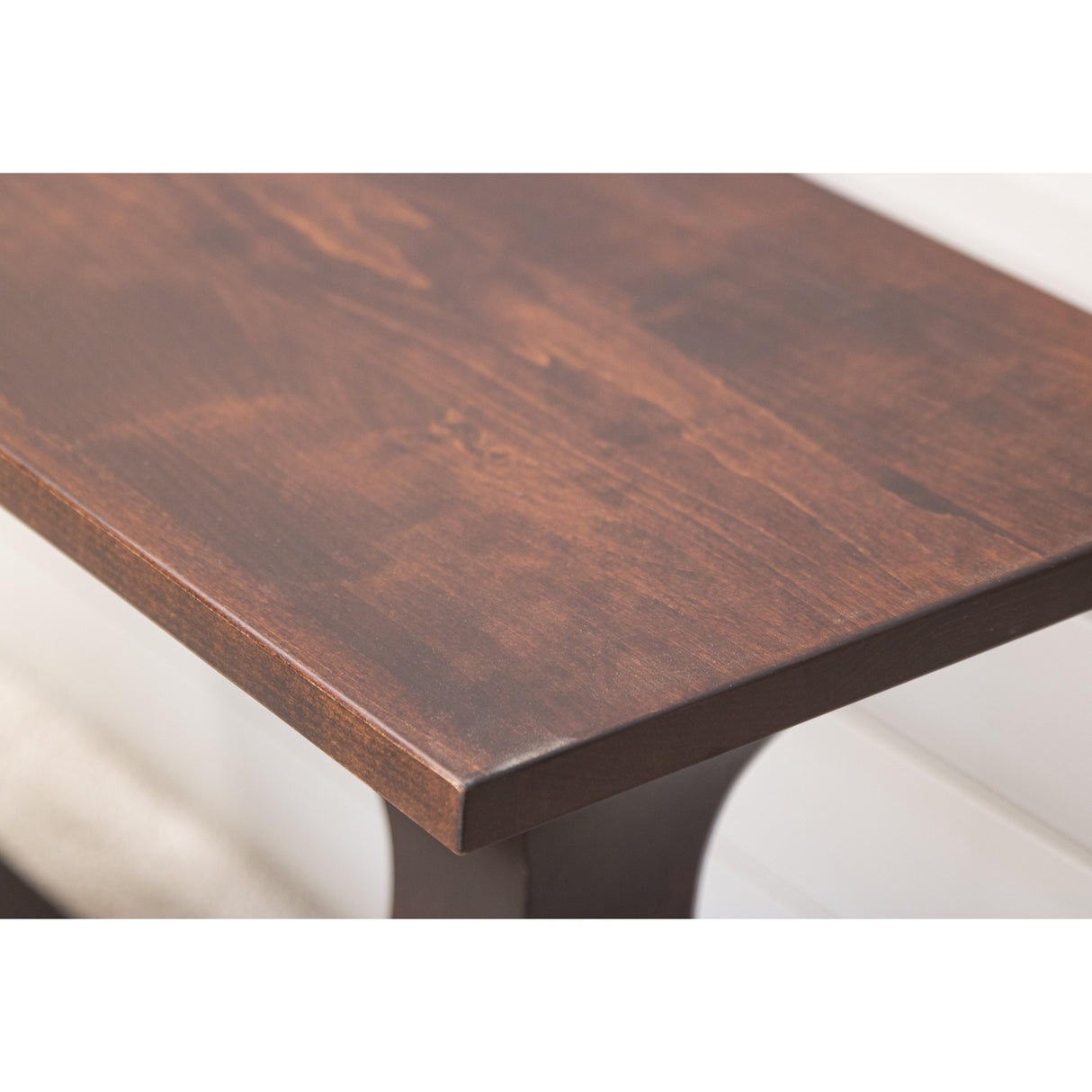 Hillside Maple Wood Pedestal Console Table | RC