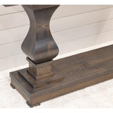 Hillside Pedestal Console Table
