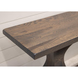 Hillside Pedestal Console Table