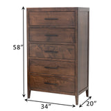 Hilton 5-Drawer Chest