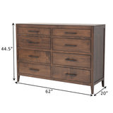 Hilton 8-Drawer Tall Dresser