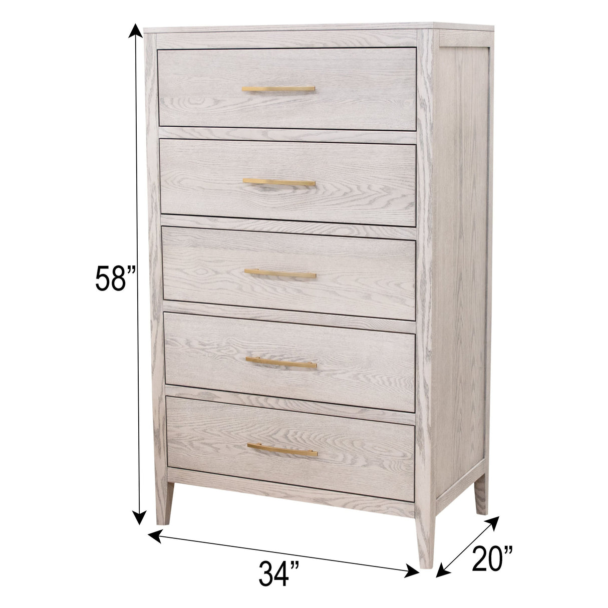 Hilton 5-Drawer Chest