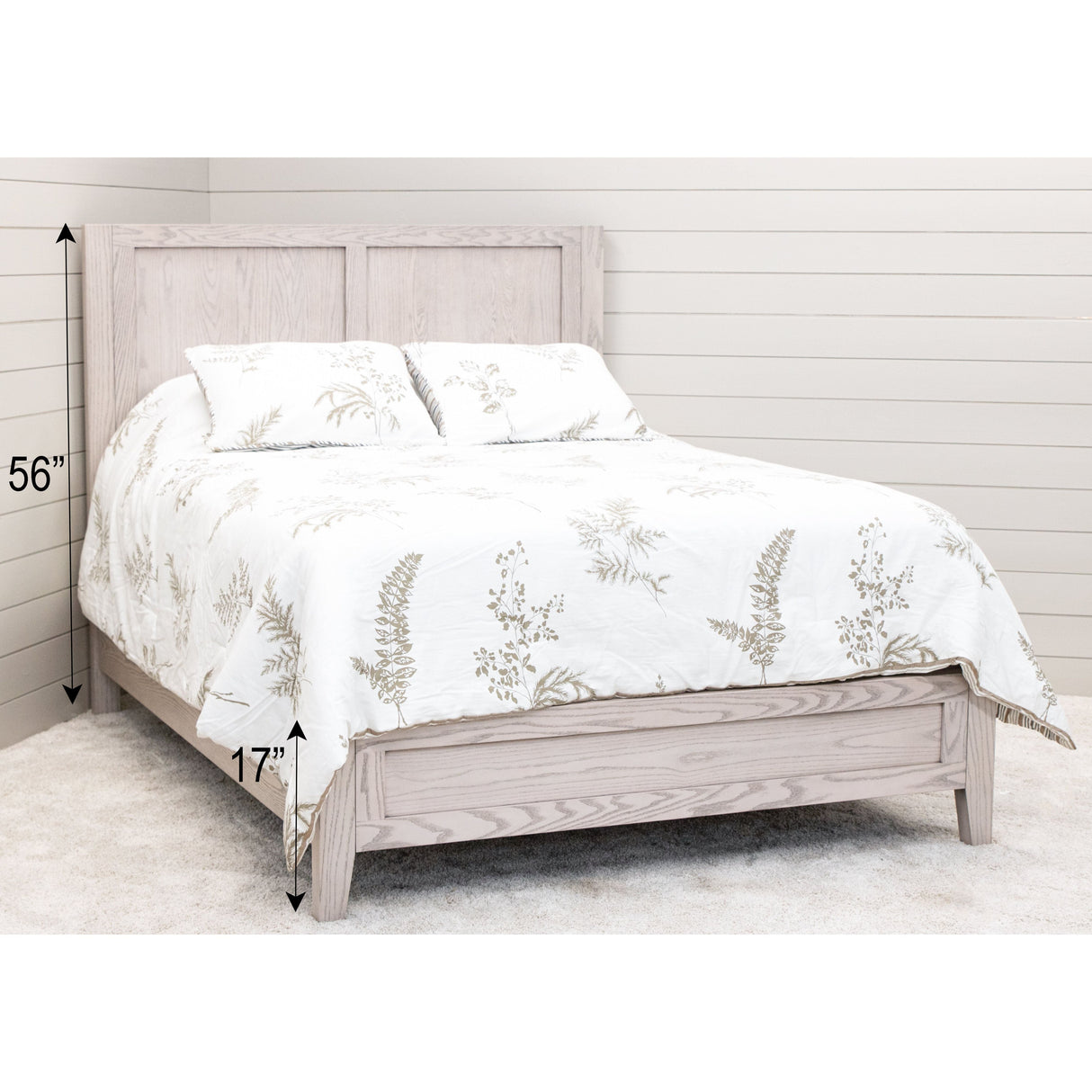 Hilton Wood Panel Bed