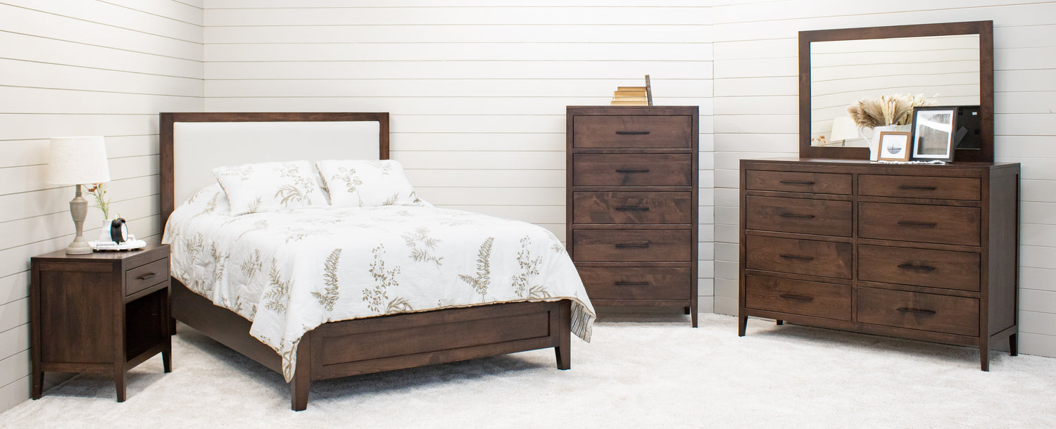 Hilton Solid Wood Panel Headboard Only