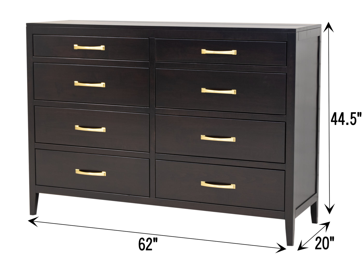 Hilton 8-Drawer Tall Dresser Upstate Amish Furniture Hilton 8-Drawer Tall Dresser Upstate Amish Furniture
