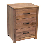 Hudson 3-Drawer Nightstand