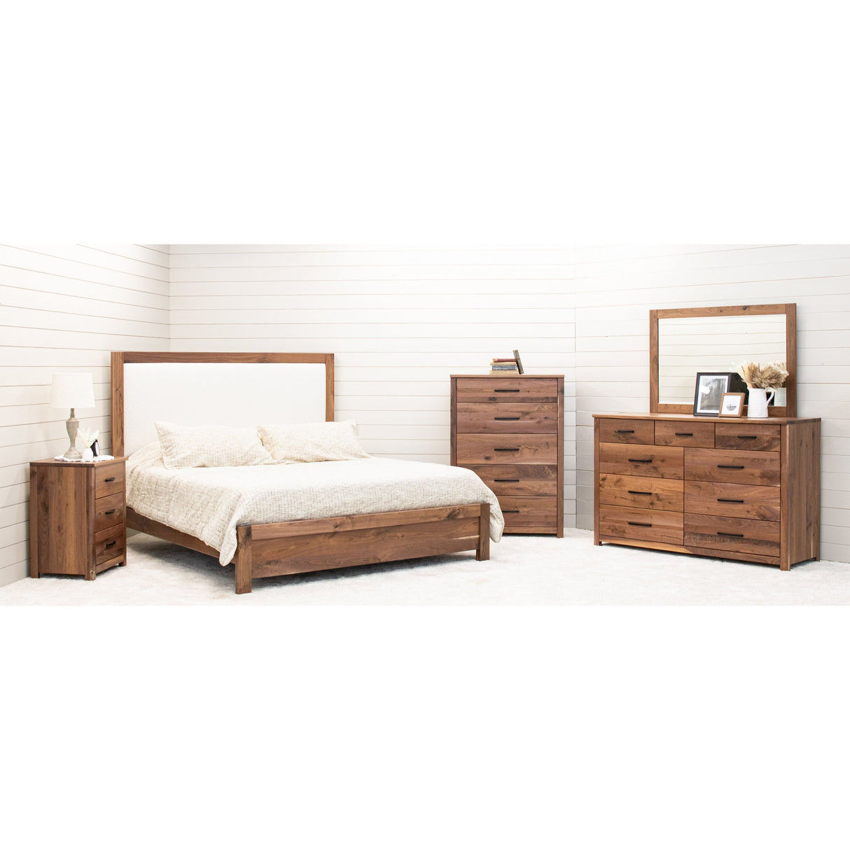 Hudson 3-Drawer Nightstand