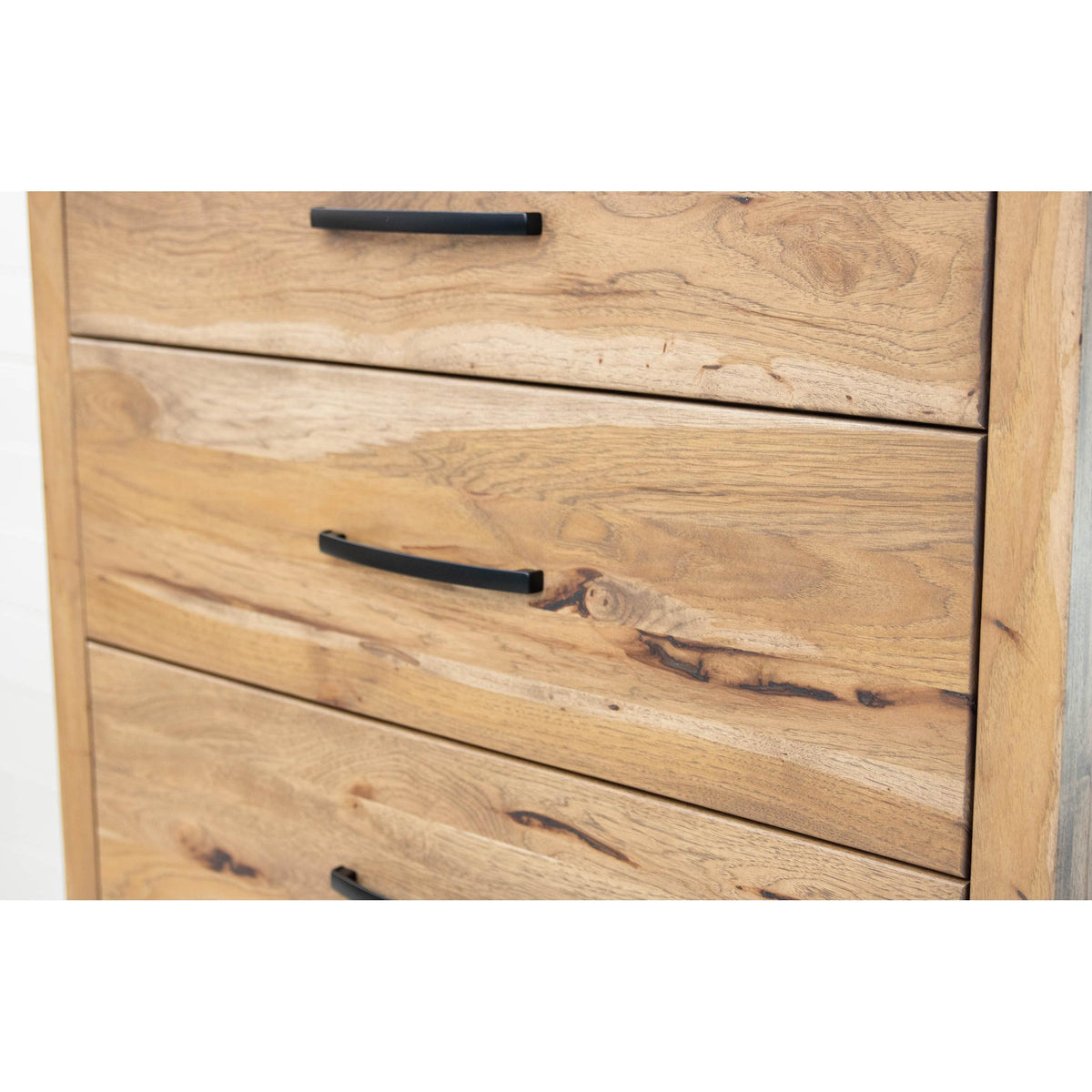 Hudson Hickory Wood Chest of Drawers | WB
