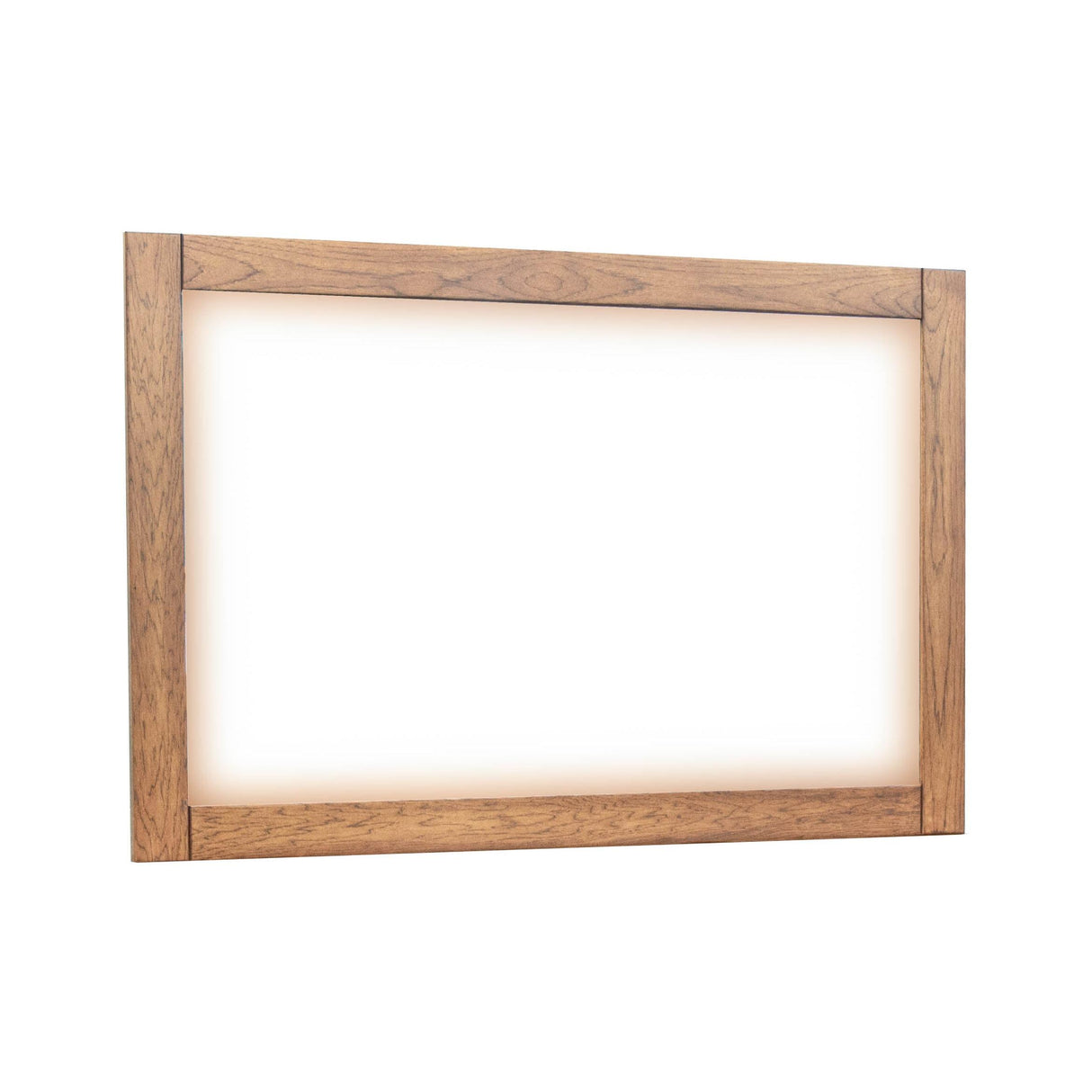 Hudson Hickory Wood Landscape Dresser Mirror | WB