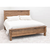 Jackson King Hickory Wood Storage Platform Bed | CO