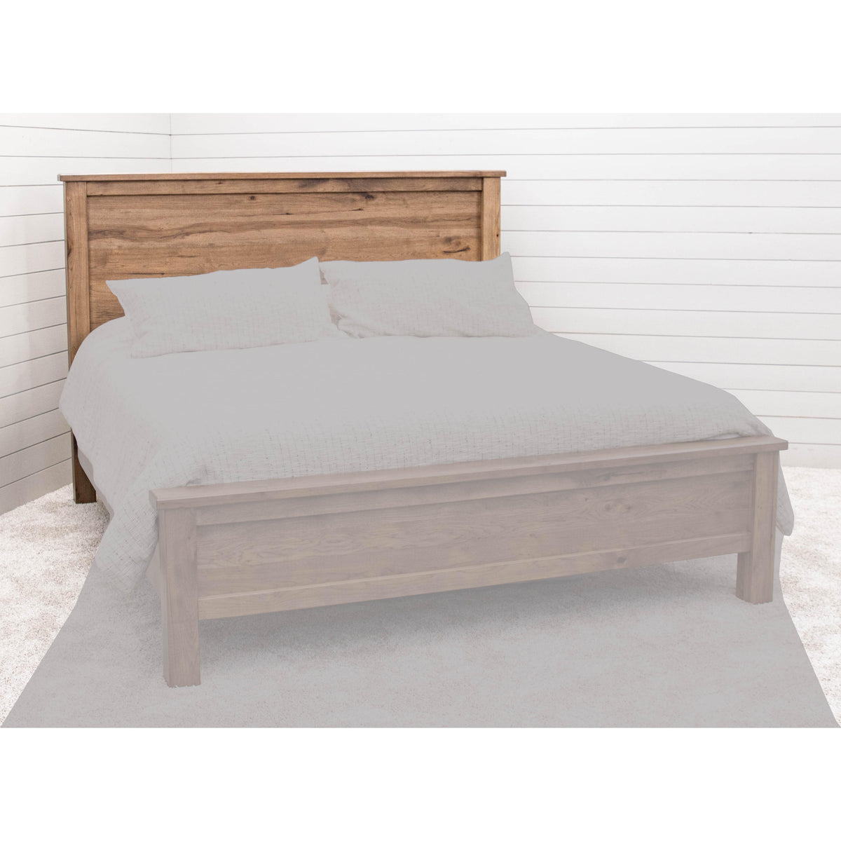 Jackson King Hickory Wood Storage Platform Bed | CO