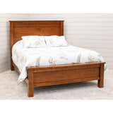 Jackson California King Cherry Wood Storage Platform Bed | MC