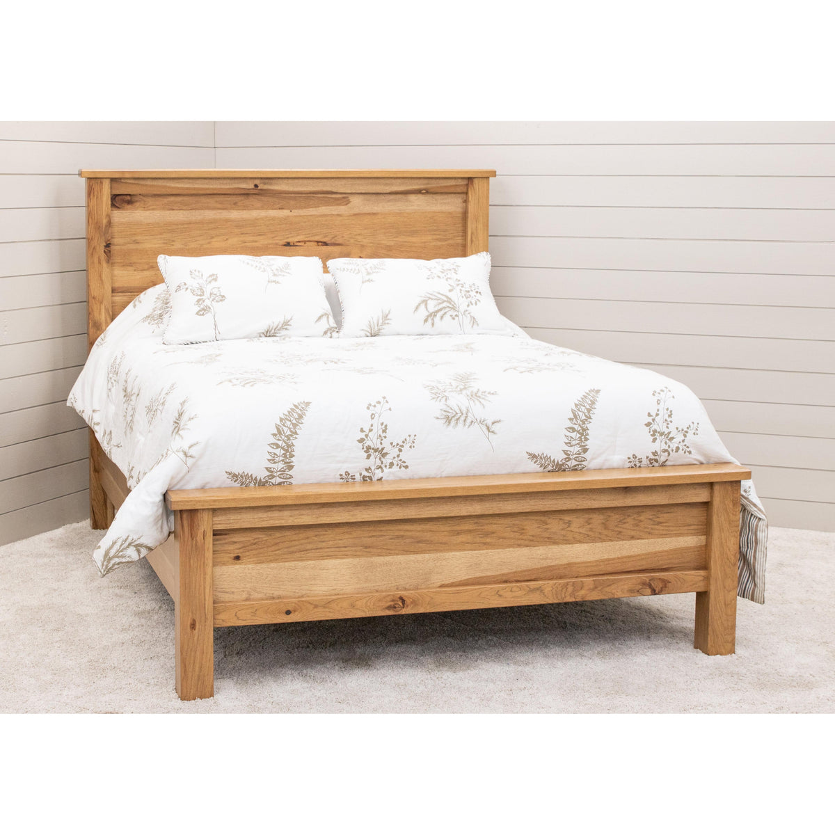 Jackson King Hickory Wood Storage Platform Bed | WB