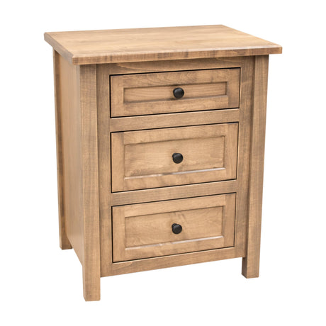 Jackson 3-Drawer Nightstand
