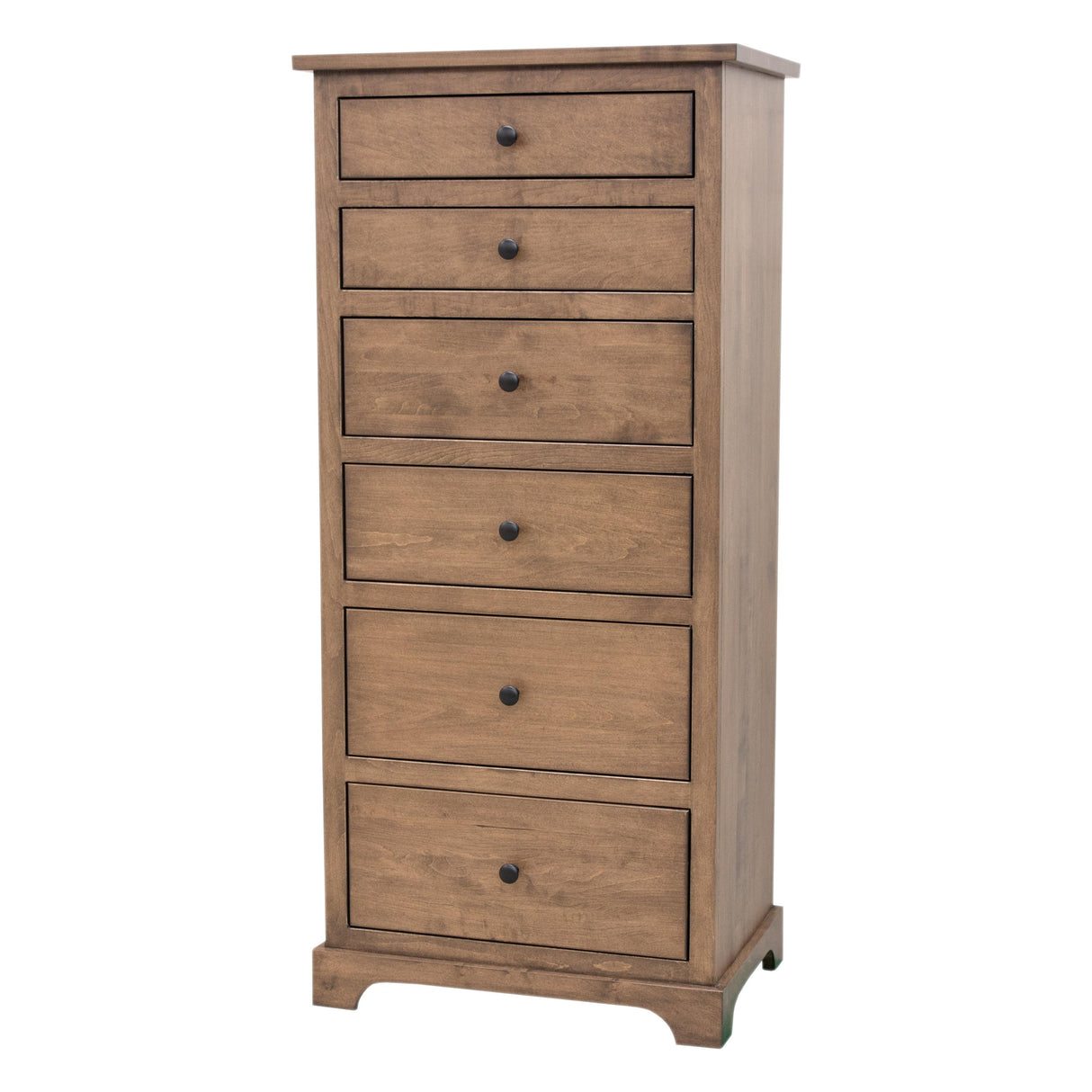 Lakeport 6-Drawer Maple Wood Lingerie Dresser | CO