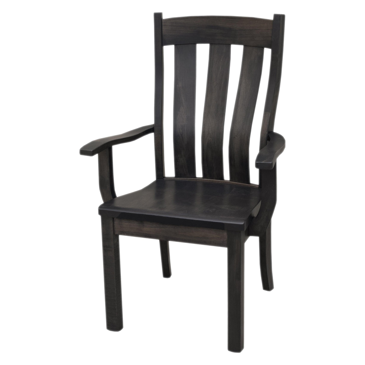 Logan Maple Wood Arm Dining Chair | DK