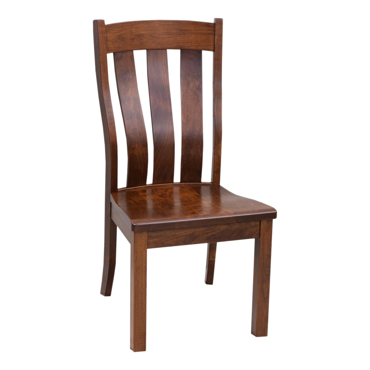 Amish Cherry Turned Leg Extendable Dining Set for 6-8