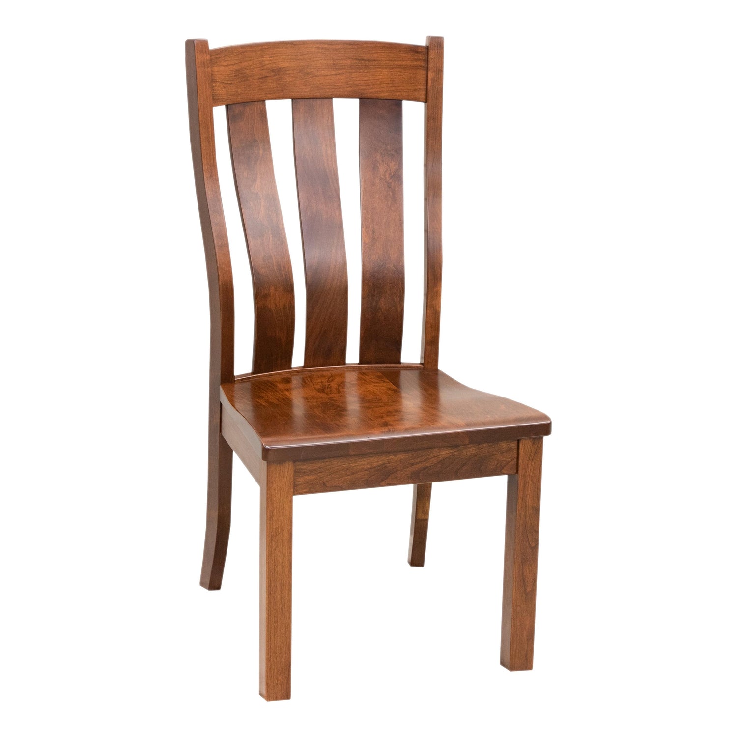 Logan Cherry Wood Side Dining Chair | MC
