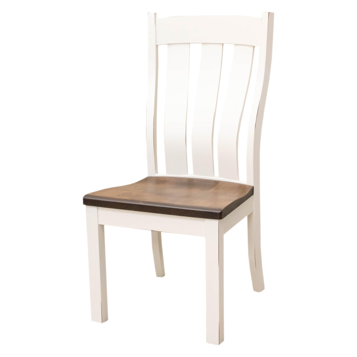 Logan White & Wood Side Dining Chair | M-CW&CO