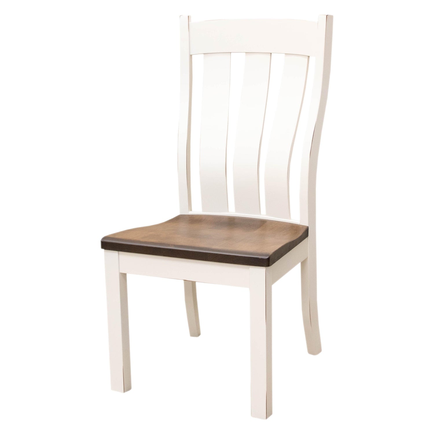 Logan White & Wood Side Dining Chair | M-CW&CO