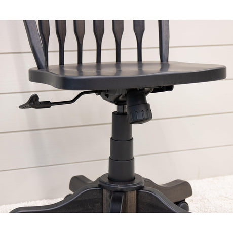 Low Bent Paddle Office Chair