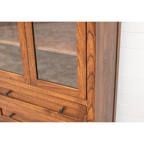 Manchester Elm Wood Display Cabinet | MC