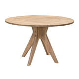 Mid-Century Modern Round Dining Table