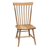 Parson Hickory Wood Extending Turned Leg Dining Set for 6-10